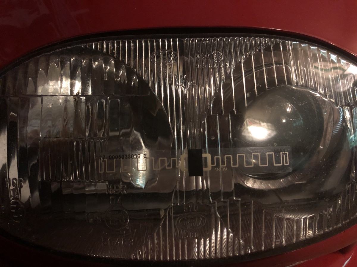 Toll pass tag mounting on bike Peach Pass) headlight