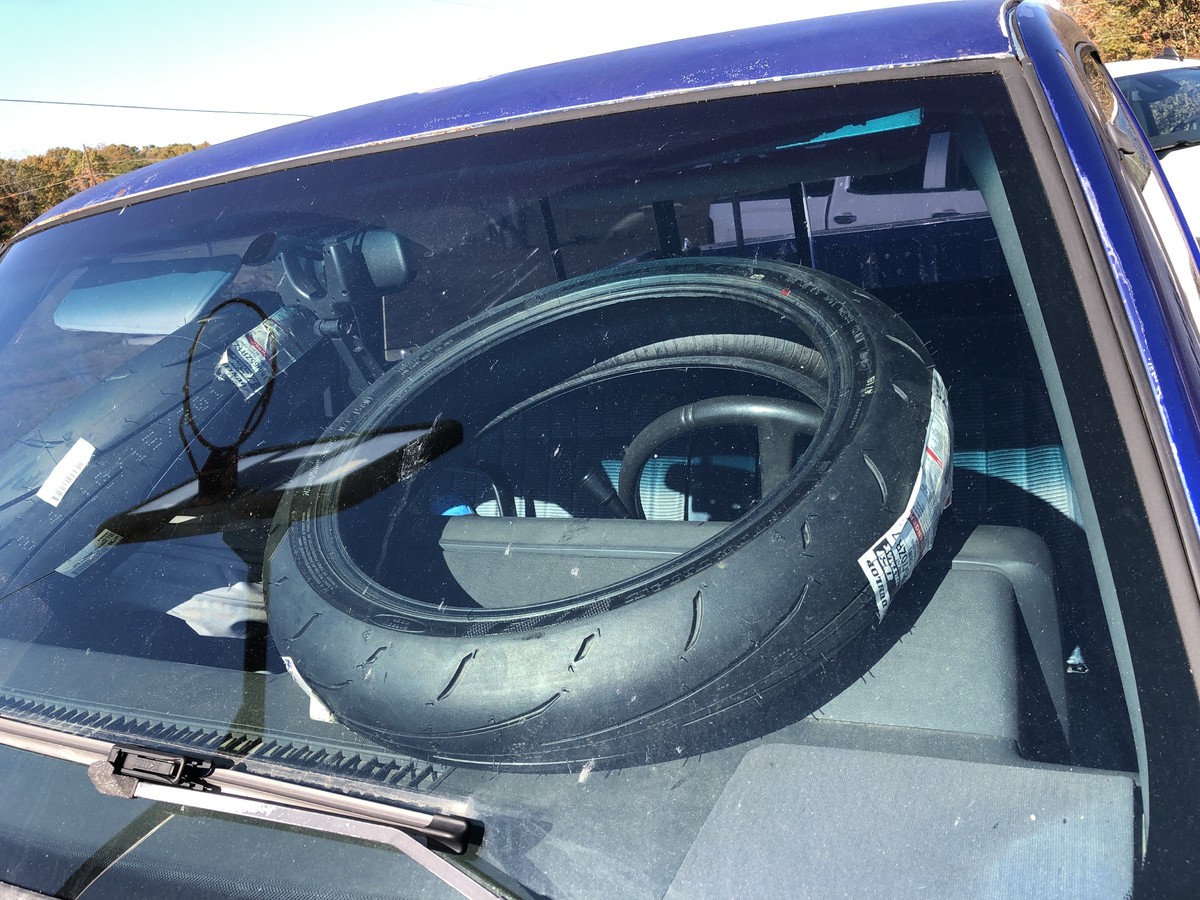 Heating tires easily Bike Related Things BMWSportTouring