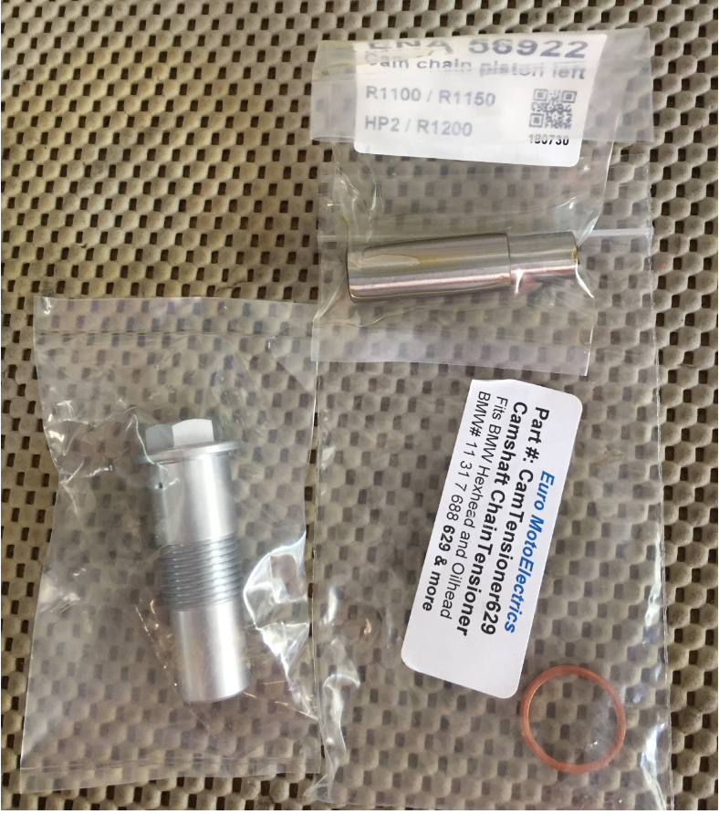 2004 R1150RT Cam Chain Tensioner Upgrade BMW OEM or Aftermarket Kit
