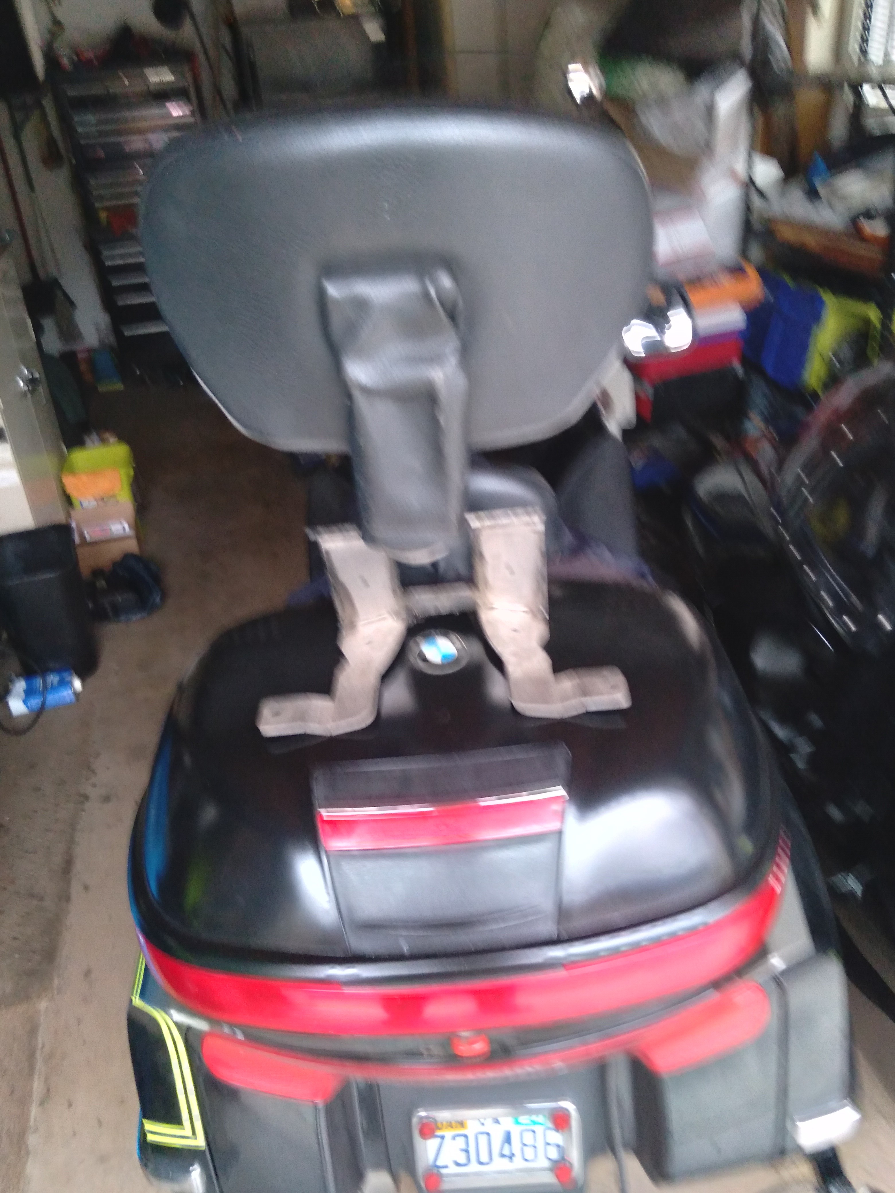 Bakup backrest R1150RT - Parts and Accessories - BMWSportTouring