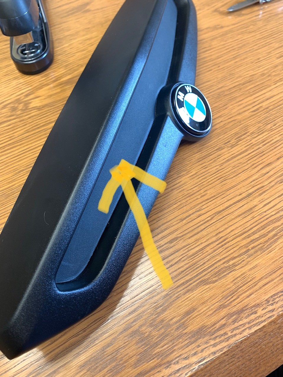 removing trunk center brake light panel Wetheads BMWSportTouring