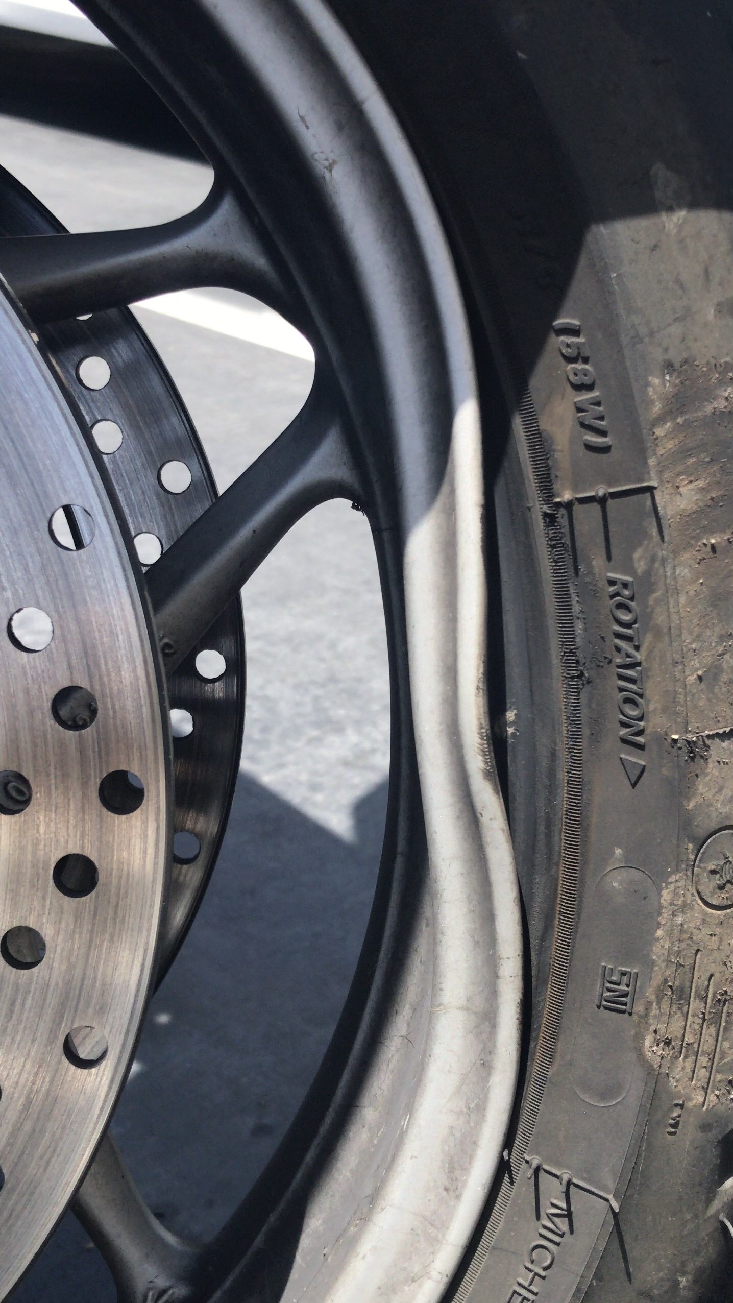 Rim Damage Camheads BMWSportTouring