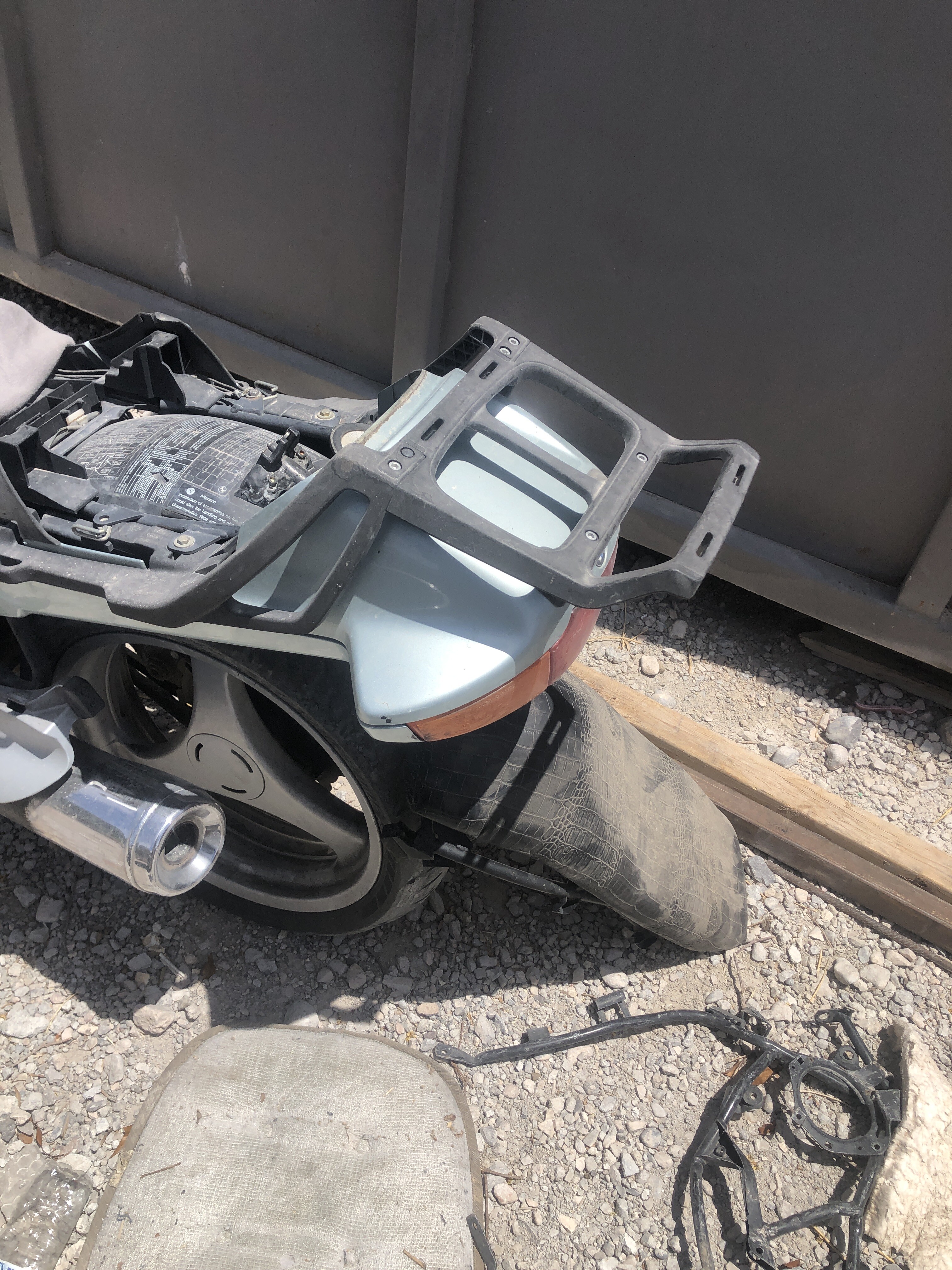 rear rack and back rest - Oilheads - BMWSportTouring