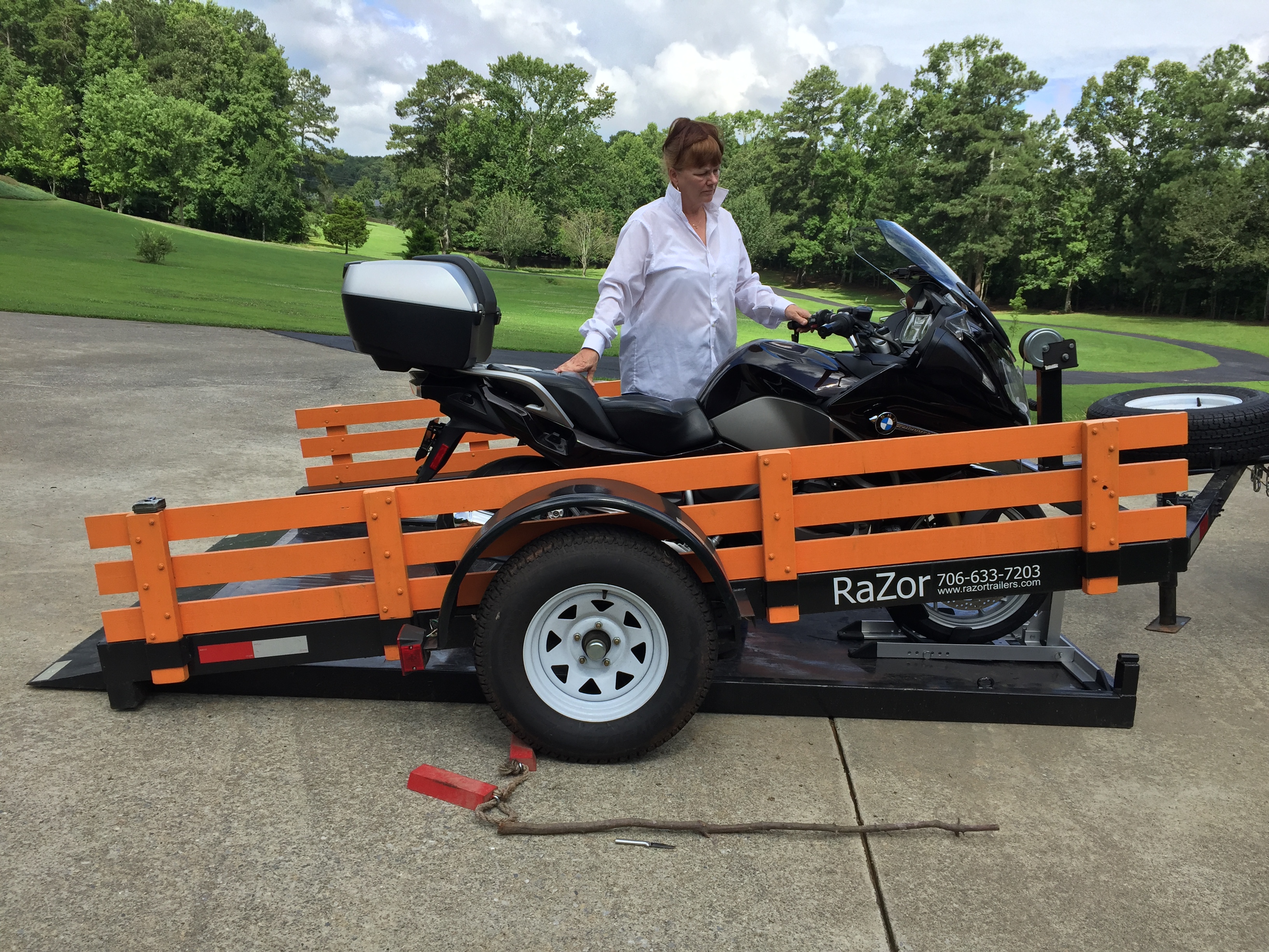 Trailer Edition Razor For sale Razor motorcycle trailer - Parts and Accessories - BMWSportTouring