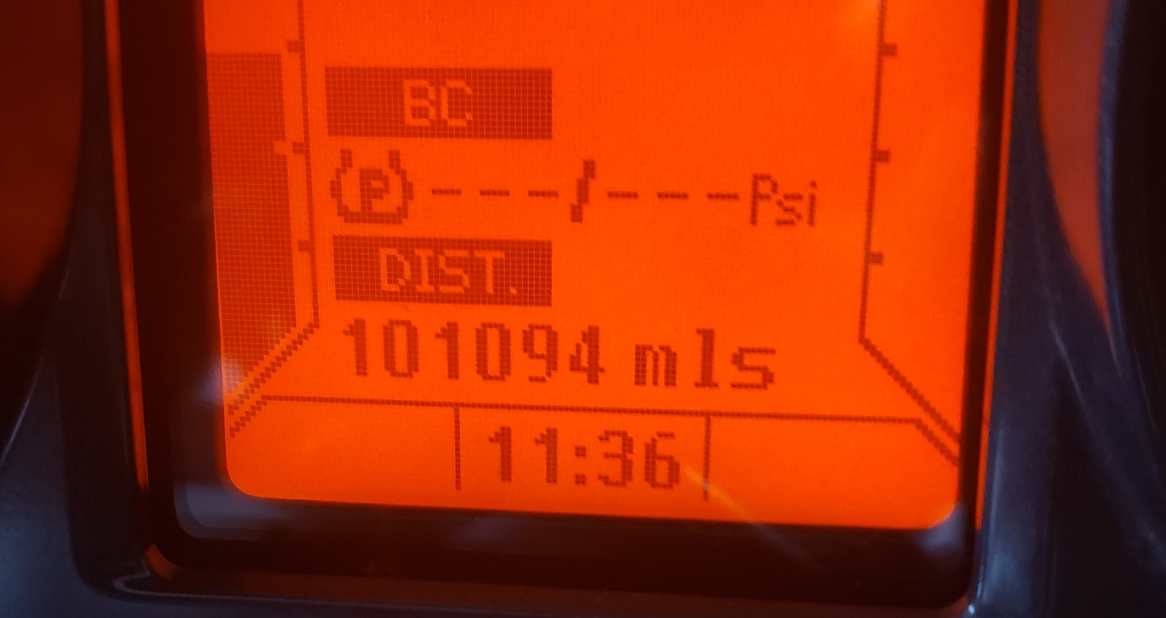 Odometer versus Computer Mileage difference Camheads BMWSportTouring