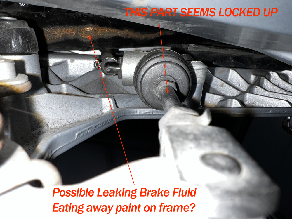 2009 R1200 RT Rear Brake Issue Hexheads BMWSportTouring
