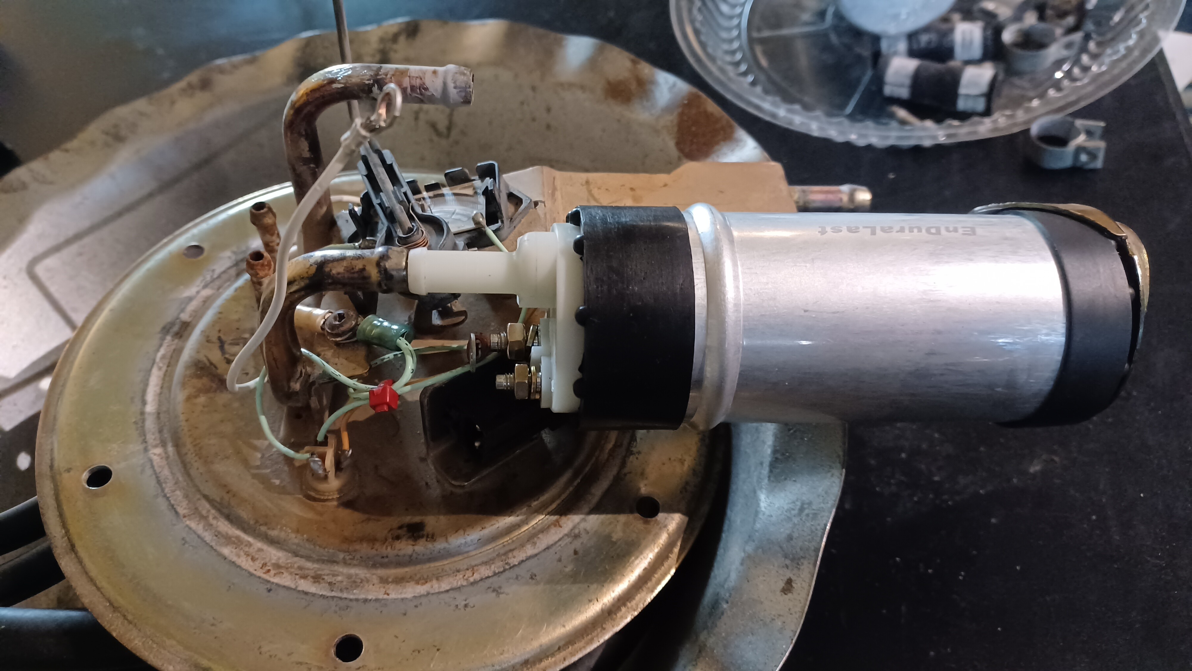 Fuel tank pump filter rebuild, review, observations, and questions