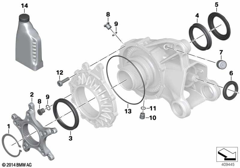 R1200GS 2014 Shaft seal placement - Gelande Strasse - BMWSportTouring