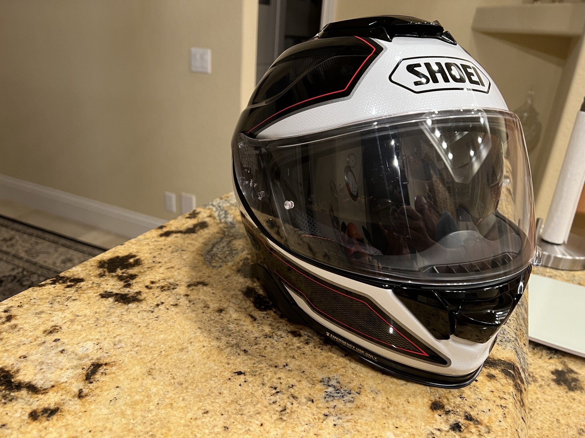 SOLD - FOR SALE - MEDIUM Shoei GT Air II with Sena SRL2 - Parts