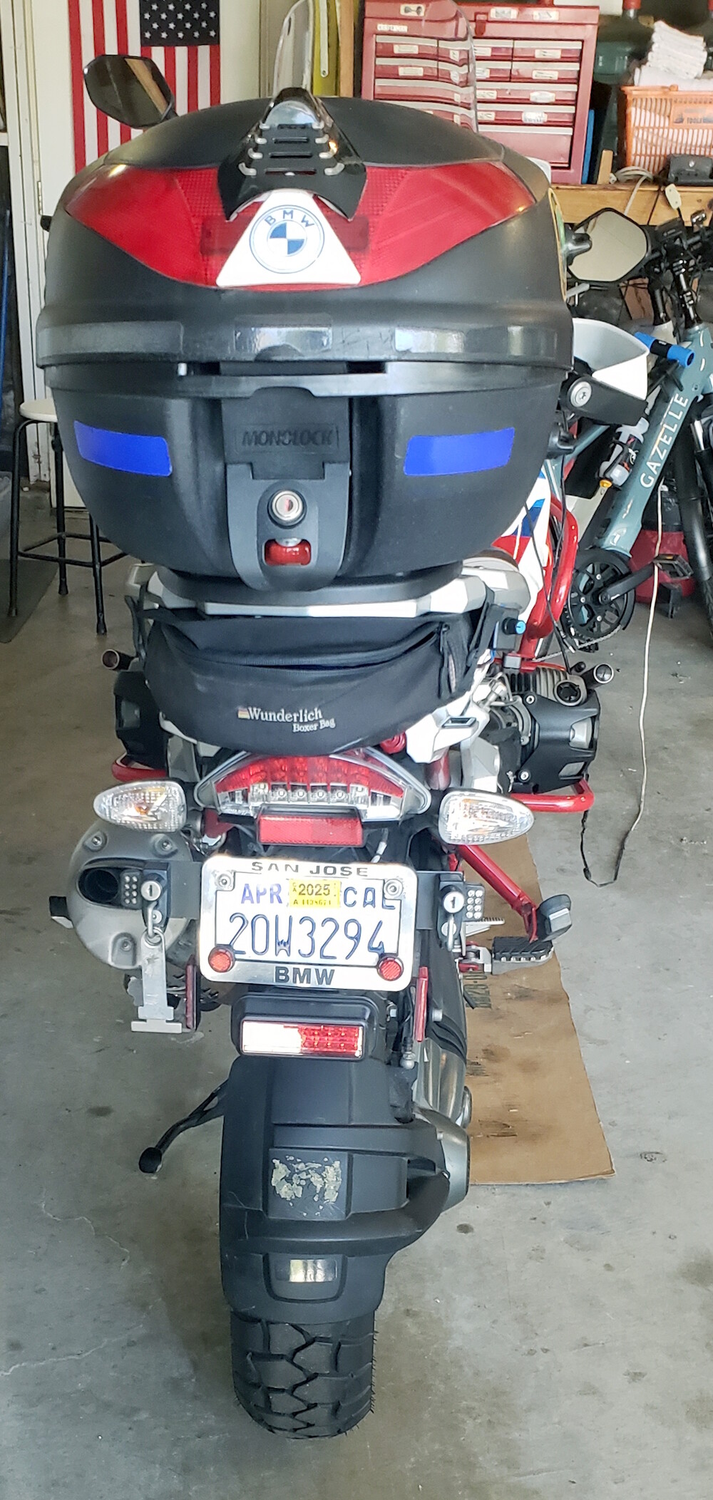 Bmw R1200gs Rear Boot FS 2013 R1200GS in CA - Bikes - BMWSportTouring