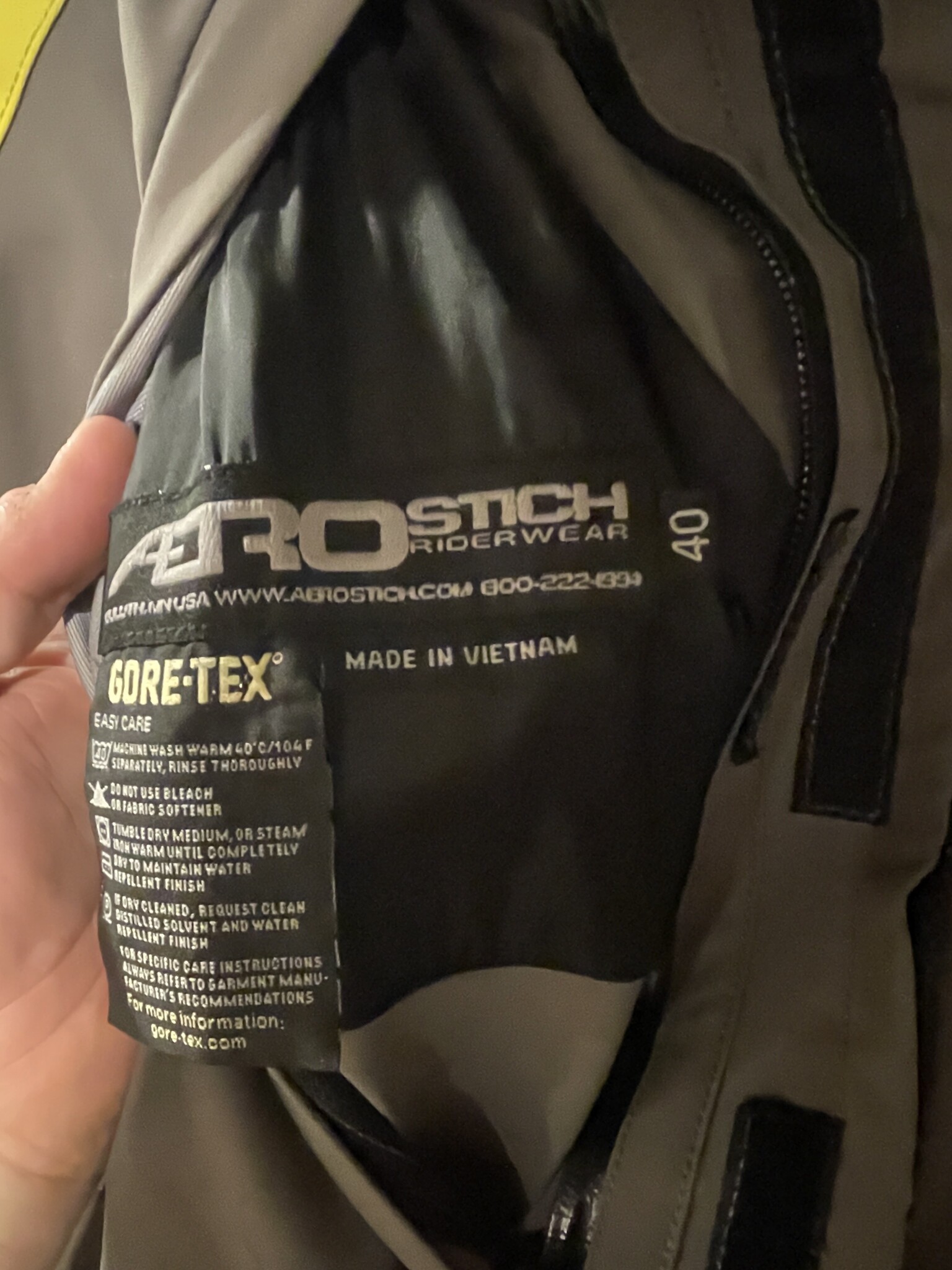 FS Aerostich Roadcrafter 1 piece Grey/Neon 40 499 + Shipping (or