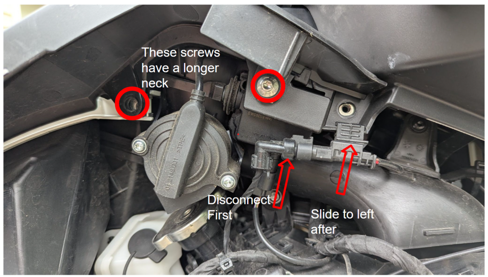 R1250RT - How to make more room in the phone cubby/charger - ShiftCam ...